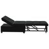 vidaXL Schlafsofa Schwarz 194 x 67 x 82 cm Samt