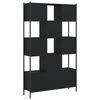 vidaXL B&uuml;cherregal Schwarz 102x28x172 cm Holzwerkstoff
