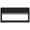 vidaXL Magazinregal 2 pcs Schwarz Eichen-Optik 60 x 12 x 30 cm
