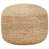 vidaXL Handgefertigter Sitzpuff 45 x 30 cm Jute