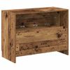 vidaXL Badezimmerschrank mit T&uuml;r Altholz 78 x 37 x 59 cm Holzwerkstoff