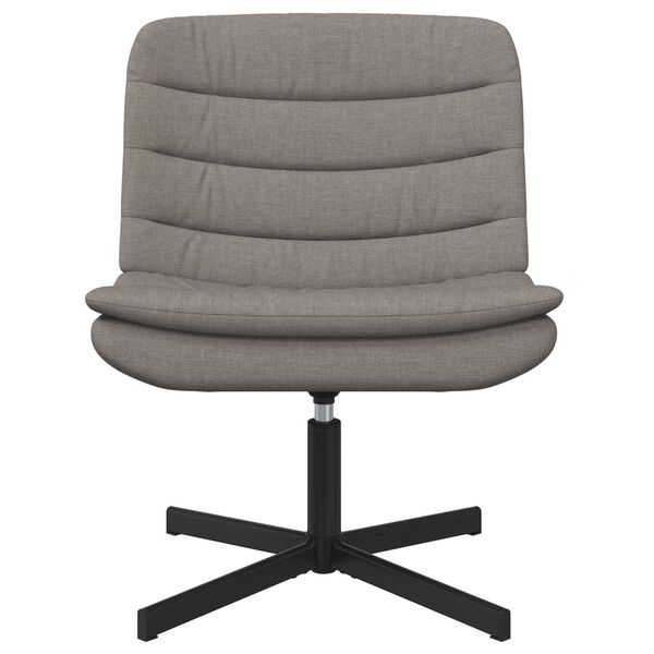 vidaXL Drehstuhl Taupe 63 x 75 x 76 cm Stoff