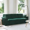 vidaXL Sofa Dunkelgr&uuml;n 228 x 78 x 80 cm Samt