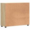 vidaXL Holzschrank Sonoma-Eiche 88,5 x 30,5 x 73 cm Holzwerkstoff