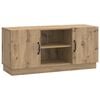 vidaXL TV-Schr&auml;nk 102 x 34,5 x 47 cm Artisan-Eiche Holzwerkstoff