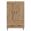 vidaXL Highboard Artisan-Eiche 69,5 x 31 x 115 cm Holzwerkstoff