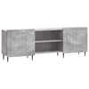 vidaXL TV-Schr&auml;nk Betongrau 150 x 31 x 52 cm Holzwerkstoff