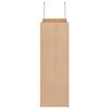 vidaXL Papiertragetaschen 250 Stk. mit Henkeln Braun 26x12x35 cm