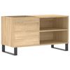 vidaXL Plattenschrank Sonoma-Eiche 85x38x48 cm Holzwerkstoff