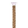vidaXL Seil 100% Jute 12 mm 100 m