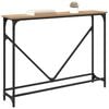 vidaXL Konsolentisch Artisan-Eiche 102 x 23 x 75 cm Holzwerkstoff