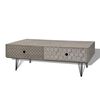 vidaXL Couchtisch 100x60x35 cm Grau