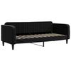vidaXL Tagesbett Schwarz 80x200 cm Samt