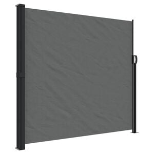 vidaXL Ausziehbare Seitenmarkise Anthrazit 180x300 cm