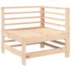 vidaXL 6-tlg. Garten-Lounge-Set Massivholz Kiefer