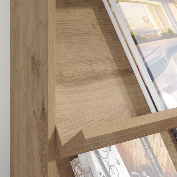 vidaXL Magazinregal Artisan-Eiche 70 x 41 x 156 cm Holzwerkstoff