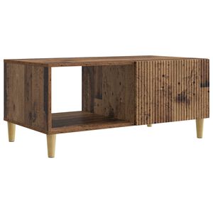 vidaXL Couchtisch Altholz 90 x 50 x 40 cm Holzwerkstoff