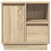 vidaXL Nachttisch 2 pcs Sonoma-Eiche 50 x 34,5 x 50 cm Holzwerkstoff