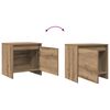vidaXL Nachttisch Artisan-Eiche 45 x 34 x 44,5 cm Holzwerkstoff