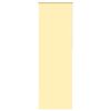 vidaXL Verdunkelungsrollo Gelb 80x210 cm Stoffbreite 75,7 cm Polyester