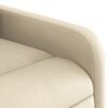 vidaXL Relaxsessel mit Aufstehhilfe Elektrisch Creme Stoff