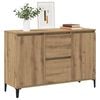 vidaXL Sideboard Artisan-Eiche 102x35x70 cm Holzwerkstoff