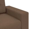 vidaXL Loveseat-Sofa Braun 180x77x82 cm Stoff