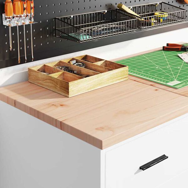 vidaXL Garagenschr&auml;nke 2 Stk. Wei&szlig; Holzwerkstoff