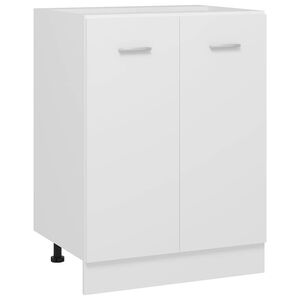 vidaXL Unterschrank Lyon Wei&szlig; 60x46x81,5 cm Holzwerkstoff