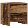 vidaXL Nachttisch 2 pcs Altholz 45 x 34 x 44,5 cm Holzwerkstoff