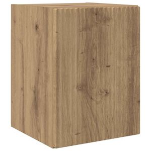 vidaXL TV-Wandschrank Wandmontiert Kunsthandwerk Eiche 30 x 31 x 40 cm