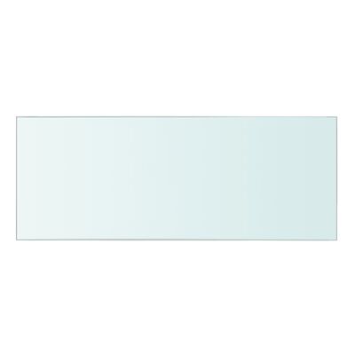 vidaXL Regalböden 2 Stk. Glas Transparent 40 x 15 cm