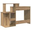 vidaXL Schreibtisch Artisan-Eiche 120,5 x 44 x 88,5 cm Holzwerkstoff