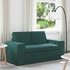 vidaXL Sofa Dunkelgr&uuml;n Gesamtabmessungen: 162 x 80 x 82 cm (B x T x H)