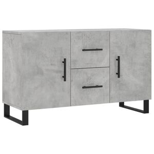 vidaXL Sideboard Betongrau 100x36x60 cm Holzwerkstoff