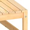 vidaXL 2-tlg. Garten-Lounge-Set mit Kissen Kiefer Massivholz