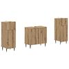 vidaXL 2-teiliges Badezimmer Schrank Set ZWOLLE Artisan-Eiche