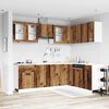 vidaXL 11-tlg. K&uuml;chenschrank-Set Lyon Altholz-Optik Holzwerkstoff