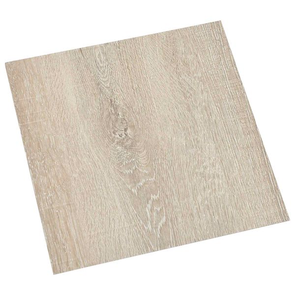 vidaXL Bodenplanken 55 pcs Beige 5,11 m&sup2; PVC