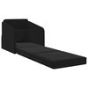 vidaXL Schlafsofa Schwarz 65 x 80 x 83 cm Samt