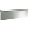 vidaXL Schneckenzaun 100 x 3,5 x 25 cm Verzinkter Stahl Silber