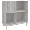 vidaXL Plattenschrank Grau Sonoma 84,5x38x89 cm Holzwerkstoff