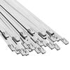 vidaXL Kabelbinder 25 stk. 4,6 x 450 mm Silber