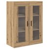 vidaXL Highboard mit Schubladen 2 pcs Artisan-Eiche Holzwerkstoff