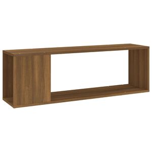 vidaXL TV-Schrank Braun Eichen-Optik 100x24x32 cm Holzwerkstoff