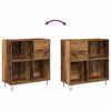 vidaXL Schallplattenschrank Altholz 85 x 38 x 89 cm Holzwerkstoff