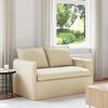 vidaXL Sofa Creme Gesamtabmessungen: 156 x 82 x 85 cm (B x T x H) Samt