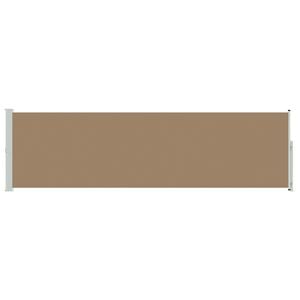 vidaXL Ausziehbare Seitenmarkise 160 x 600 cm Polyester Rechteckig