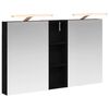 vidaXL Badezimmerschrank-Set 3 stk. 100 x 10,5 x 60,5 cm Holzwerkstoff