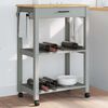 vidaXL K&uuml;chenwagen MONZA 60x40x88,5 cm Massivholz Kiefer
